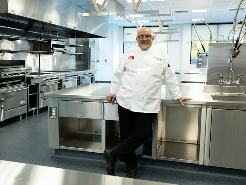 Chef Art Inzinga, CCAC Culinary Arts professor and program coordinator